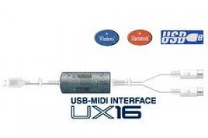 Yamaha Keyboard Driver USB-MIDI Interface UX16