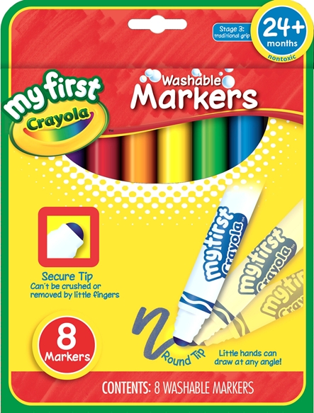 My First Crayola Washable Markers 8 ct.