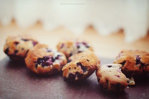 PCOS Diet Recipes - Blueberry Cakes