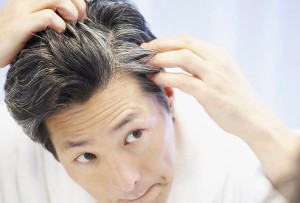 How To Stop Gray Hair - Graying Hair Man