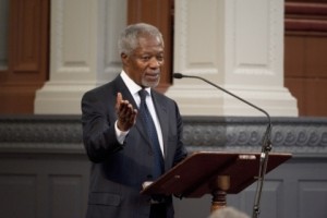 Reverse Gray Hair - Gray Hair Man - Kofi Annan